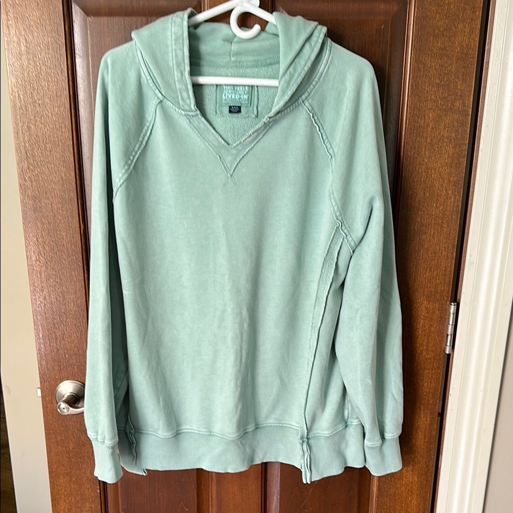 American Eagle Outfitters Green super soft hoodie